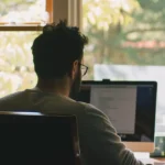 Freelancer hard at work at his desk | Chris Hurst | Designer and Web Developer