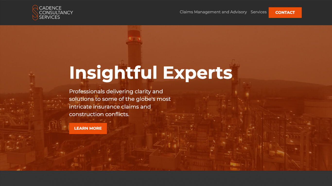 Cadence Consulting Services Web Design & WordPress Build