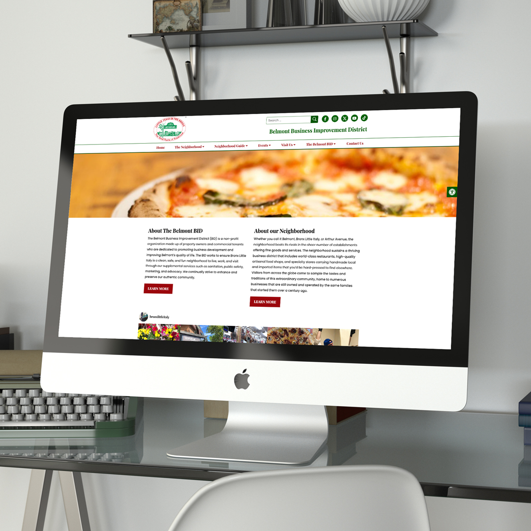 Bronx Little Italy | Custom WordPress Development