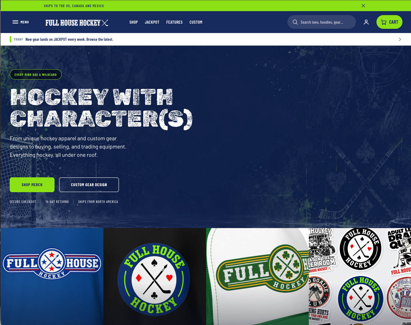 Full House Hockey | WordPress Development